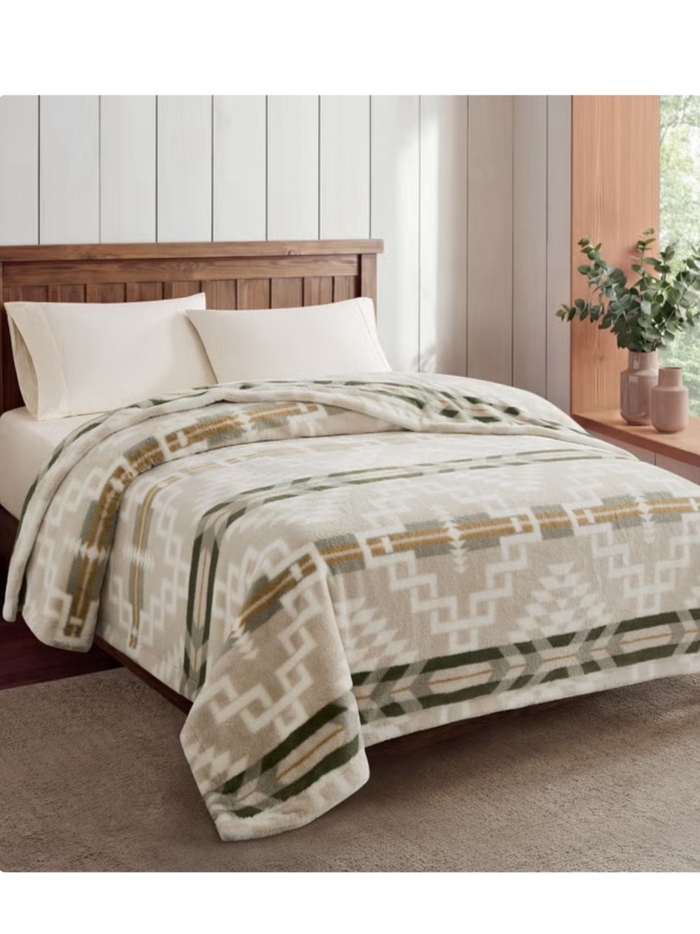 Pendleton Faux Fur Luxe Blanket